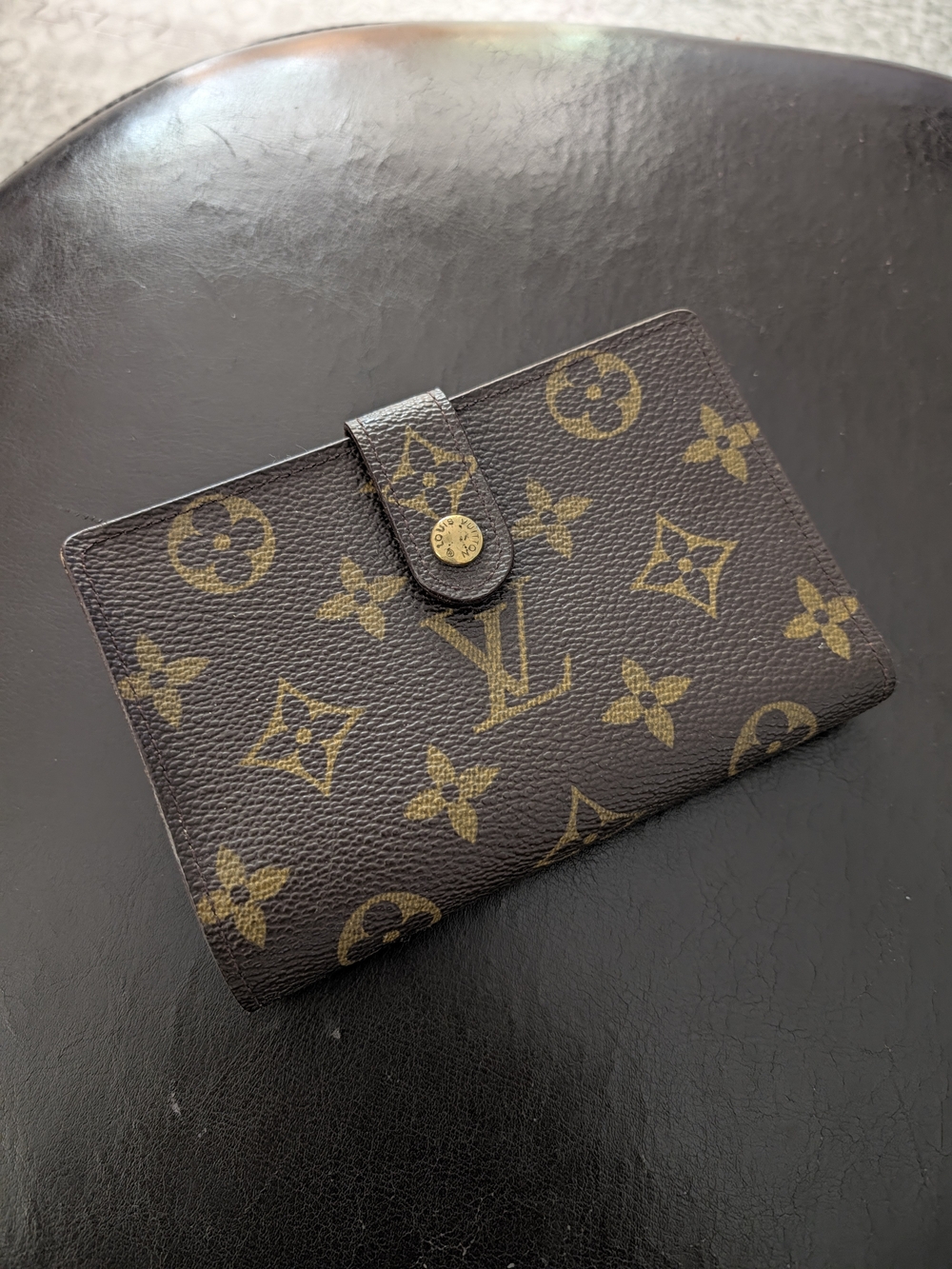 Louis Vuitton Monogram Canvas Brown Wallet